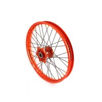 Диск 14"х1,85 задний диск. торм. аллюминий, оранжевый