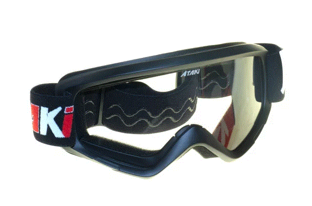 Очки для мотокросса ATAKI HB-319 черные матовые