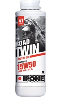 Моторное масло IPONE ROAD TWIN 15W-50 - 1л.