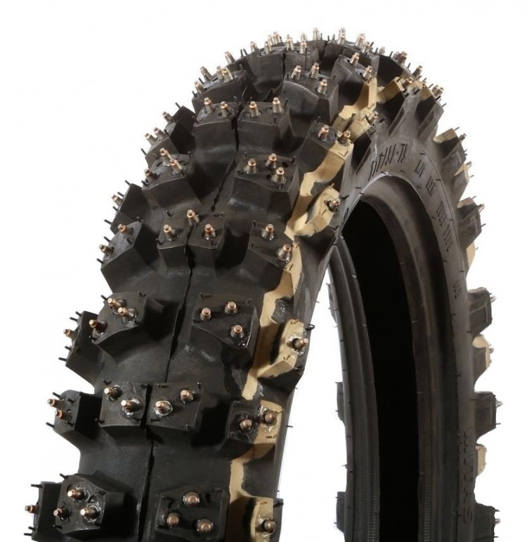 Шипованная шина Mitas XT-454  110/100-18 Winter Friction Spike [64M TT] - MAX