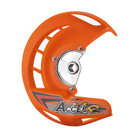 Защита переднего диска в сборе ACCEL KTM SX/SXF 03-14 EXC 03-15 d-26 Оранжевый