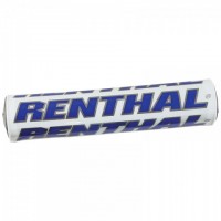 Подушка руля RENTHAL SX PAD (240мм) белый/синий