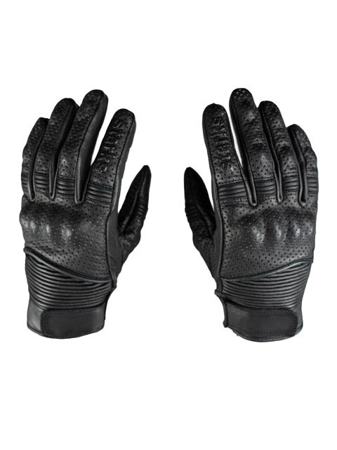 Мотоперчатки STARKS Alfard AIR (перфорированная кожа)  черный  L