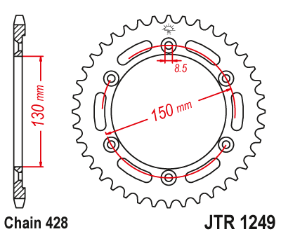 Звезда ведомая JTR1249.51
									купить с доставкой Звезда ведомая JTR1249.51