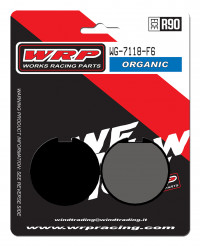 Тормозные колодки WRP WG-7118-F6 (LMP118 ST)