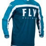 Футболка для мотокросса FLY RACING F-16 синяя/голубая/белая