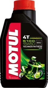 Масло моторное MOTUL 5100 4T 15W-50 - 1л.