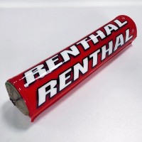 Подушка руля RENTHAL SX PAD (240мм) красный/белый