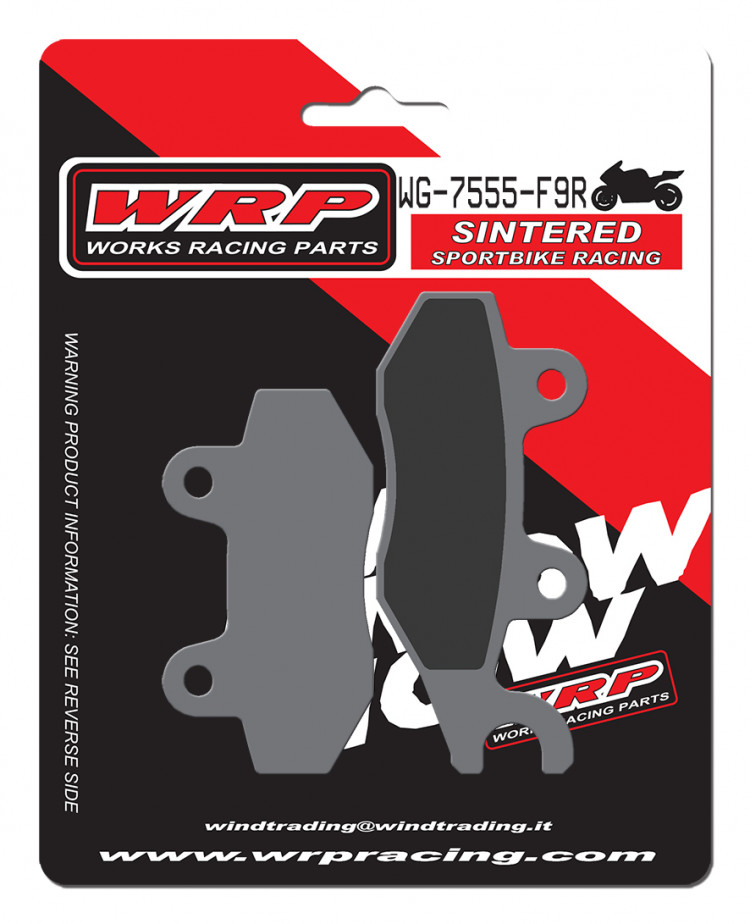 Тормозные колодки WRP WG-7555-F9R (LMP555 TRR)