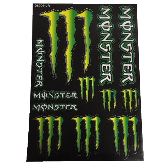 Лист наклеек Monster