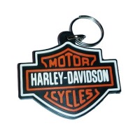 Брелок резиновый "Harley-Davidson"