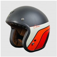 Шлем (открытый) ORIGINE PRIMO Classic черный/белый/красный  S