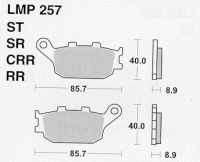 Колодки дискового тормоза AP Racing LMP257 SR  (FDB754 / FA174)