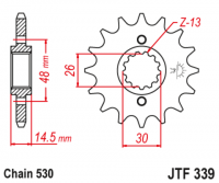 Звезда ведущая JTF339.18