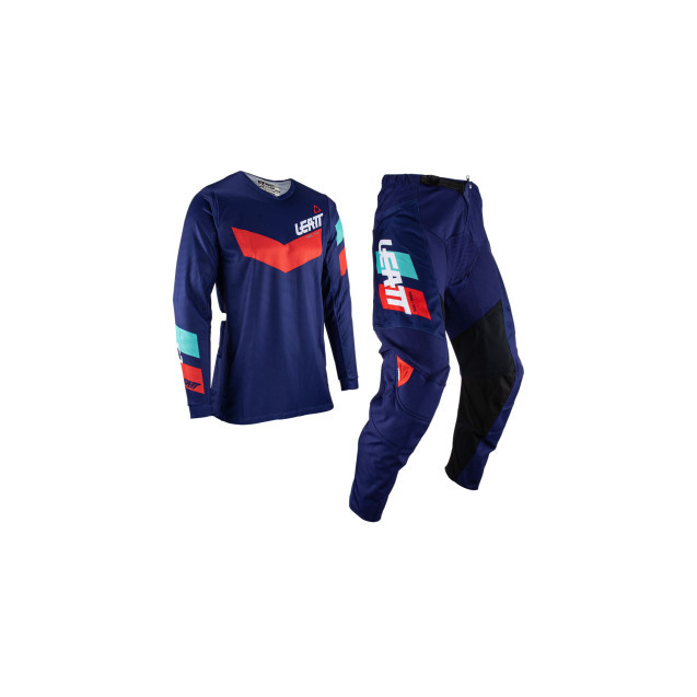 Комплект мотоджерси/мотоштаны Leatt 3.5 Ride Kit  (Royal, XL, 2023)