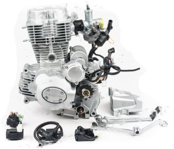 Двигатель в сборе 167FMM CG250-B, грм штанга, 5ск