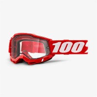 Очки 100% Accuri 2 Enduro Goggle Red / Clear Dual Lens