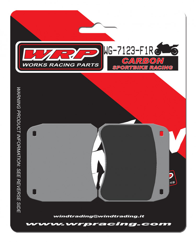 Тормозные колодки WRP WG-7123-F1R (LMP123 CRR)