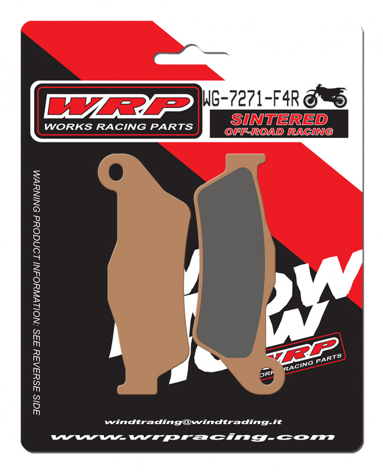 Тормозные колодки WRP WG-7271-F4R (LMP271 ORR / FDB2018 / FA181 / FA245)