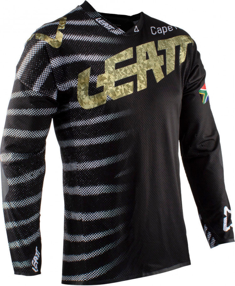 Джерси Leatt Jersey GPX 5.5 UltraWeld M ZEBRA