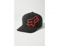 Бейсболка Fox Clouded Flexfit 2.0 Hat (Black/Orange, S/M, 2021)