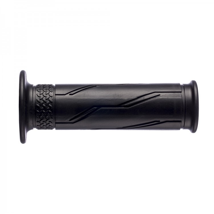 Ручки руля Ariete Yamaha, тип 3 (22-25 мм, L-120 мм, открытые, черные)