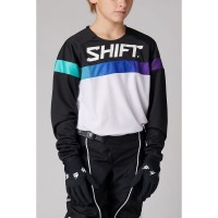 Мотоджерси подростковая Shift White Label Ultra Youth Jersey (White/Ultraviolet, YL, 2021 (26385-476-YL))