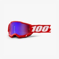 Очки 100% Accuri 2 Goggle Red / Mirror Red/Blue Lens