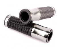 Ручки руля CNC ALU - серебристые