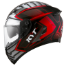 Шлем (интеграл) KYT FALCON 2 ARMOR красный/черный глянцевый
