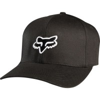 Бейсболка Fox Legacy Flexfit Hat (Black, S/M, 2021)