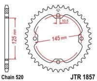 Звезда ведомая JTR1857.38