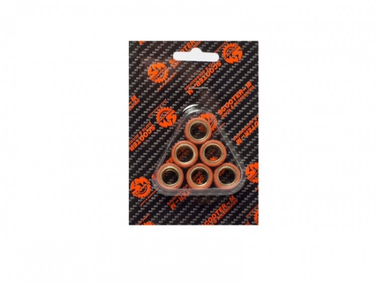 Ролики вариатора (компл. 6шт) 17x12 6,0гр  SCOOTER-M