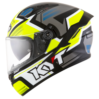 Шлем (интеграл) KYT NF-R ARTWORK желтый/серый глянцевый