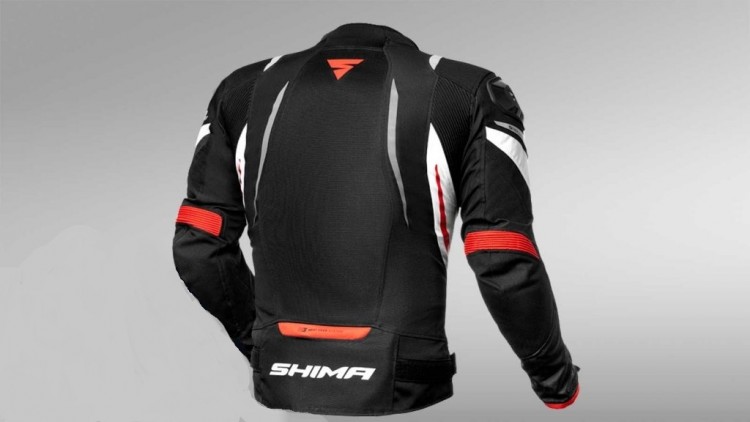 Куртка SHIMA MESH PRO BLACK/RED XL