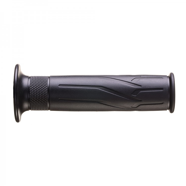 Ручки руля Ariete Yamaha, тип 4 (22-25 мм, L-125 мм, открытые, черные)