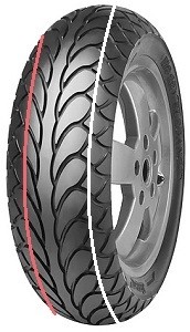 Шина Mitas MC-22 Elegance 100/80-10 [53L TL]