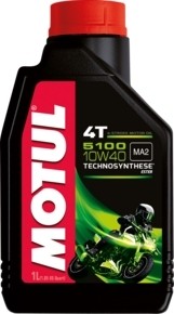 Моторное масло MOTUL 5100 4T 10W-40 - 1л.