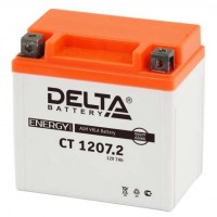 АКБ DELTA CT  YTZ7S (114 х 70 х 108) 7Ач