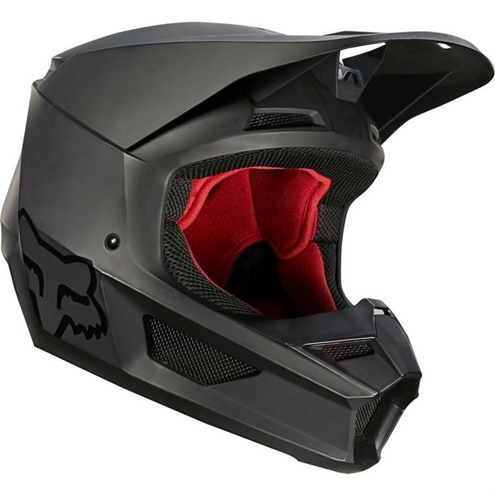 Мотошлем Fox V1 Matte Helmet (Black, L, 2022 )
