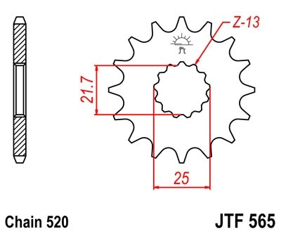 Звезда ведущая JTF565.13