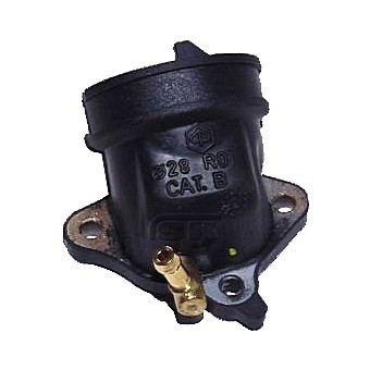 Впускной коллектор [1 штуцер] - Gilera / Piaggio 125-200cc 4T  OEM