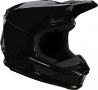 Мотошлем Fox V1 Plaic Helmet (Black, S, 2022 )