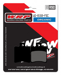 Тормозные колодки WRP WG-8160-F6C (LMP1160 SC / LMP325 / FDB680 / MCB 696 / FA193) S10