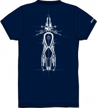 Футболка SHOTGUN 650 TOP VIEW  NAVY , размер L