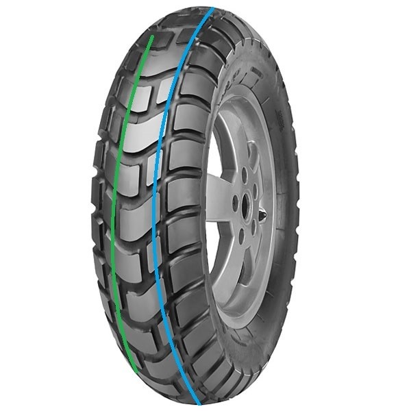 Шина Mitas MC-17  120/90-10 [56J TL]