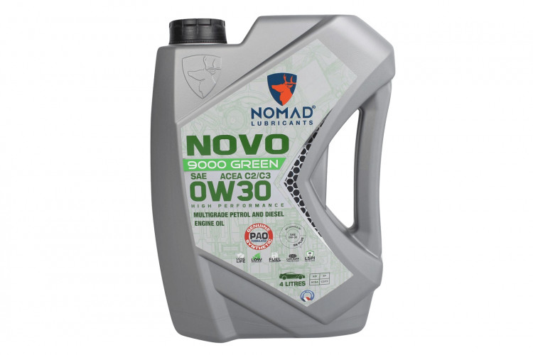 Масло моторное NOMAD Novo 9000 GREEN 0W-30 (4 л.) ACEA C2/C3