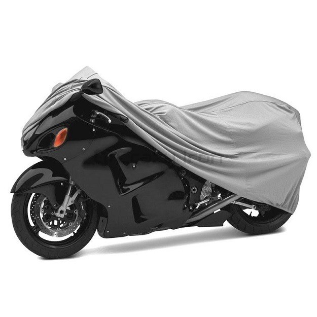 Чехол для мотоцикла CRAZY IRON 2370х1100х900 (M) Серебристый