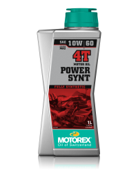 Моторное масло Motorex Power Synt 4T 10W-60 - 1л.