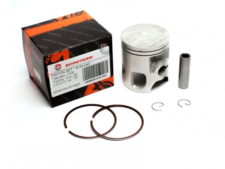 Поршень  CMR Yamaha  Axis-100 d-52 p-12  std  TW